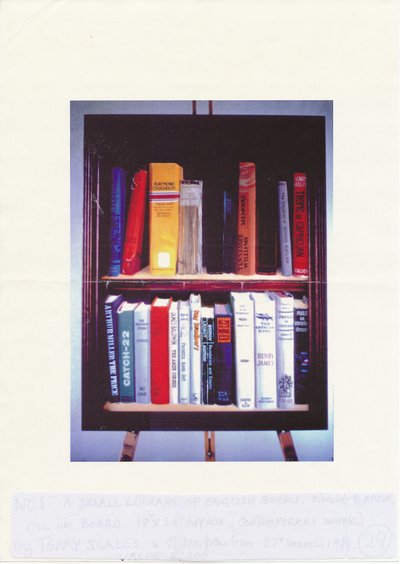 Small American Library, 1985 by Terry Scales